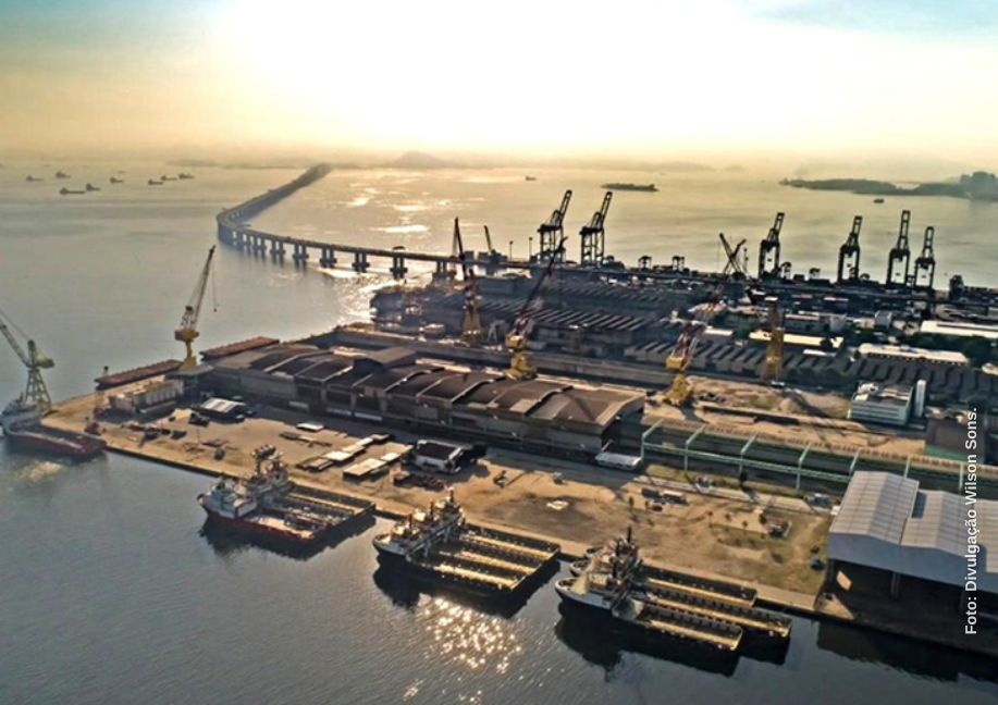 Wilson Sons inicia operação com energia 100% renovável na Base Rio de Apoio Offshore