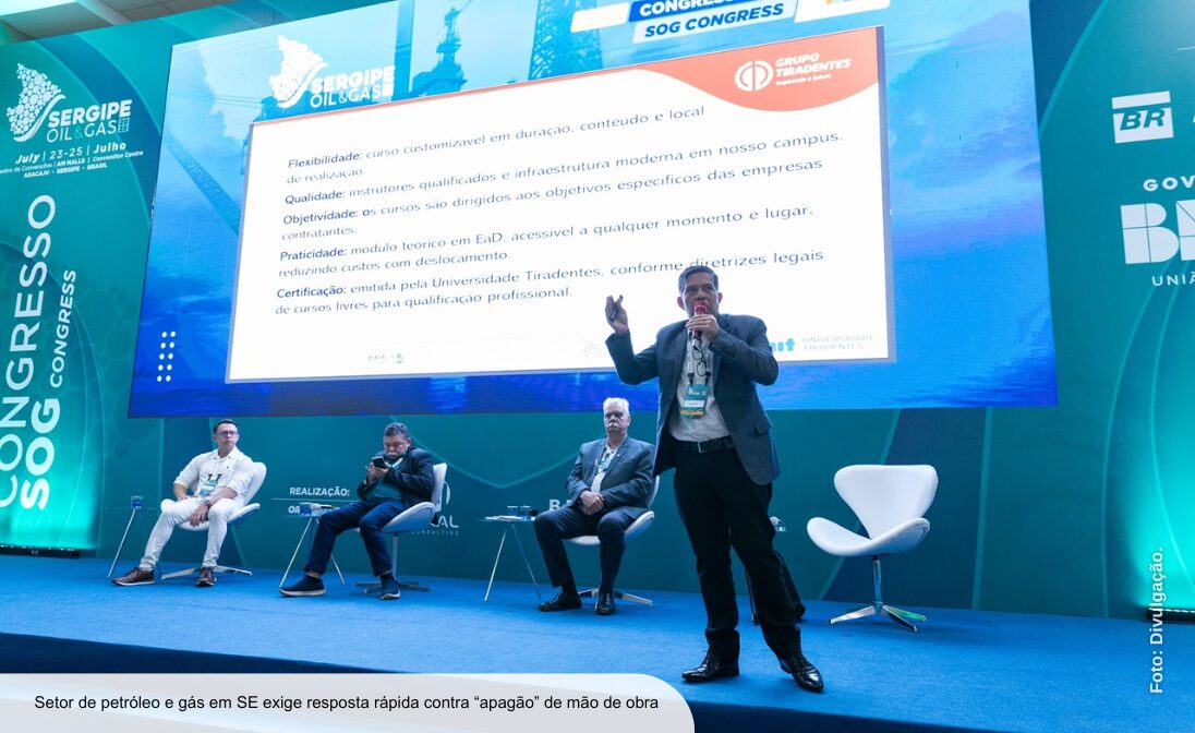 Setor de petróleo e gás em SE exige resposta rápida contra “apagão” de mão de obra