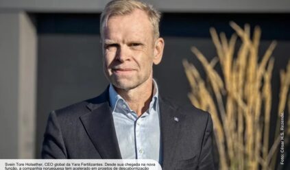 Pagar agricultores é chave para avançar na transição energética, diz CEO global da Yara