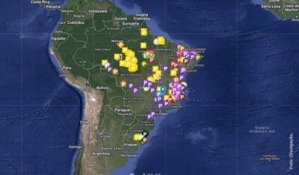 Descubra onde a mineração acontece no Brasil com o mapa do IBRAM